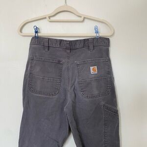 Carhartt Men's Charcoal Cargo Pants